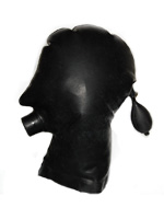Inflatable Rubber Mask with Mouth Ring
