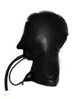 Rubber Mask with inflatable Rubber Gag