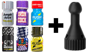 Poppers Pack + Free Booster