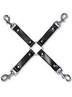 Leather Hog Tie 4-way 11 inch