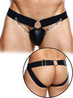 DNGEON Chain Jockstrap - Schwarz