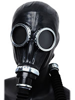Poppers Rubber Mask with Tube