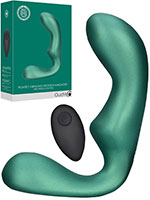 OUCH! Pointed Vibrating Prostate Massager - Grn
