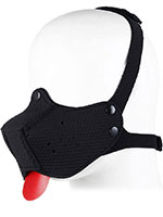 Puppy Play Neoprene Muzzle - Schwarz