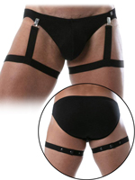 Circuit Leg Harness - Black