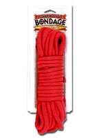 Japanese Style Bondage Rope - Red