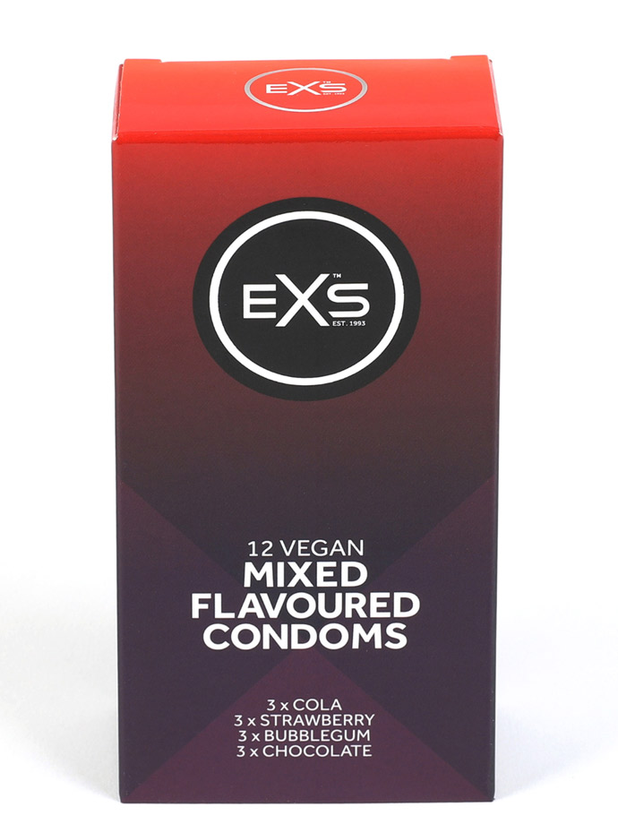EXS - Mixed Flavoured Condoms - 12 St�ck
