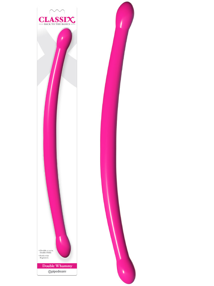 Classix Double Whammy Dildo Pink