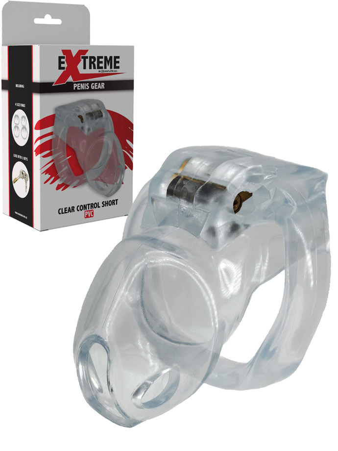 Extreme Cock Cage Clear Control Short