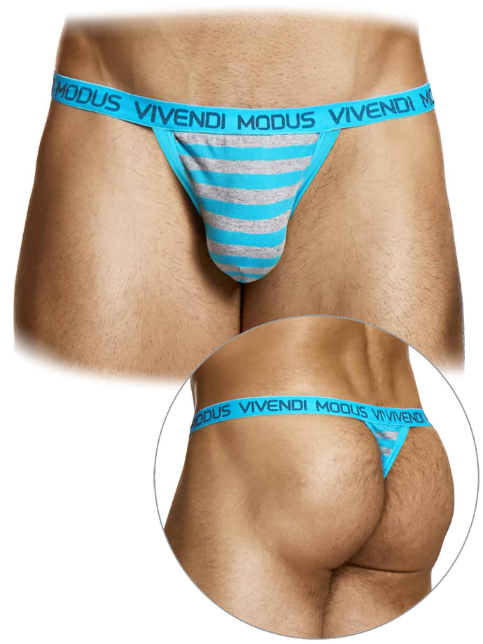 Eighties Thong - Blau