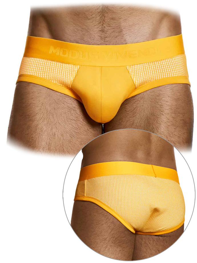 Pied de Coq Classic Brief - Gelb