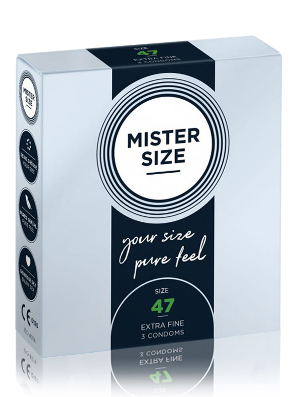 3 x Mister Size Condoms