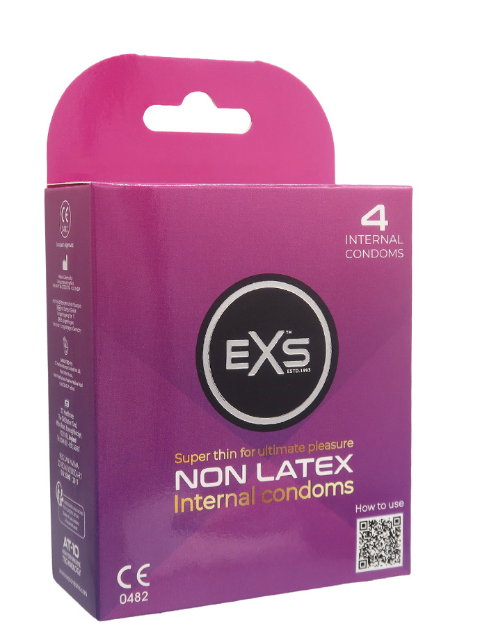 EXS - Non Latex Internal Condoms - 4 St�ck