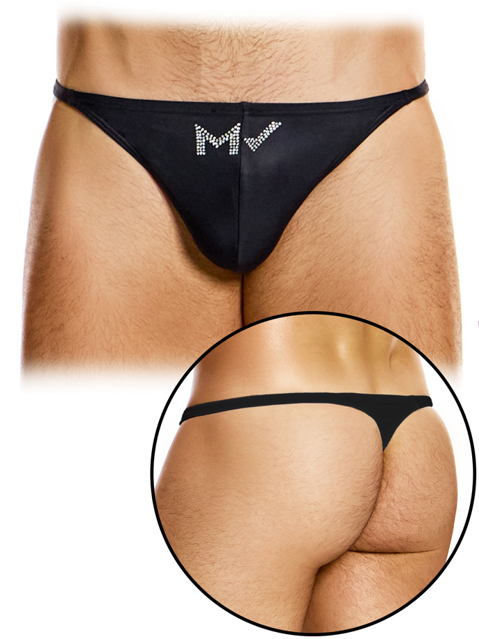 Diamonds Swim Thong - Black