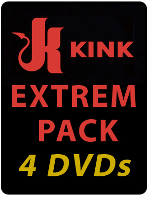 KINK Extrem GAY Pack - 4 DVDs