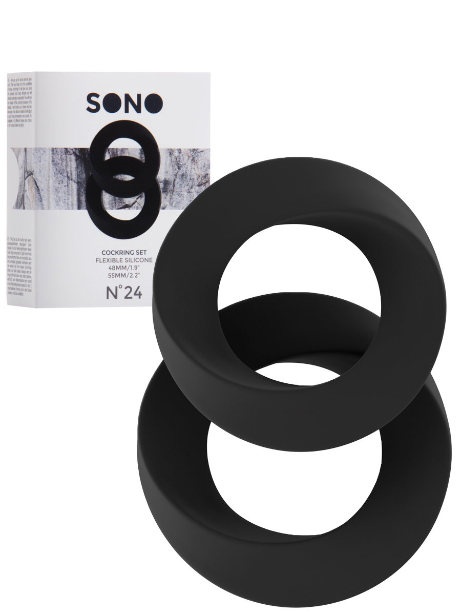 Cockring Set black - SONO No.24