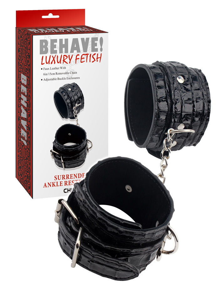 Behave! Luxury Fetish - Surrender Ankle Restraints