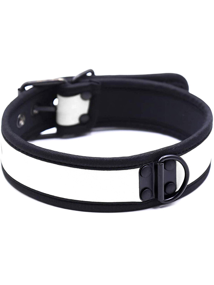 Puppy Play Neopren Halsband - Wei�