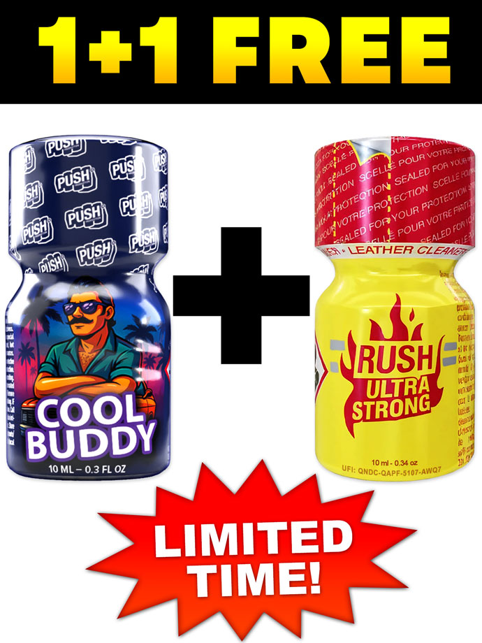 COOL BUDDY + GRATIS RUSH ULTRA STRONG small