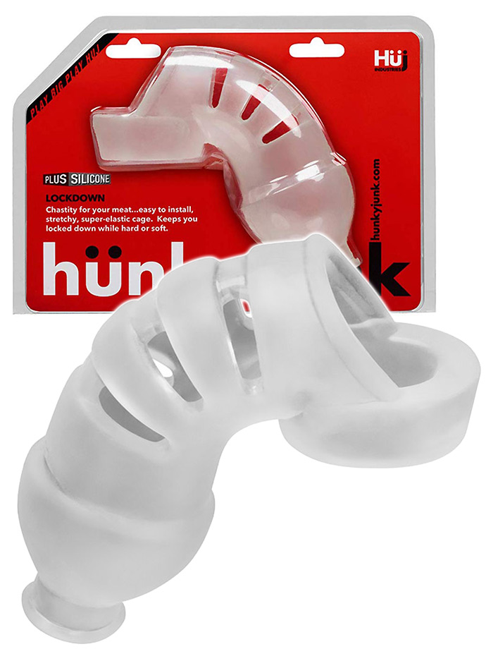 Hnkyjunk - Lockdown Peniskfig Chastity Device - Ice