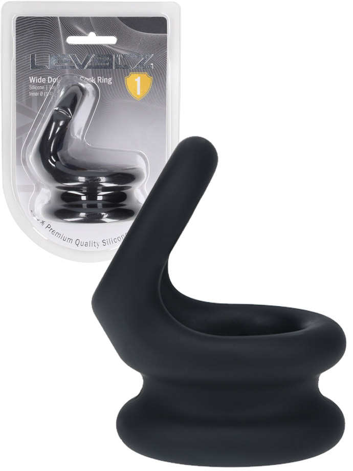 Levelz - Wide Double O Cock Ring - large