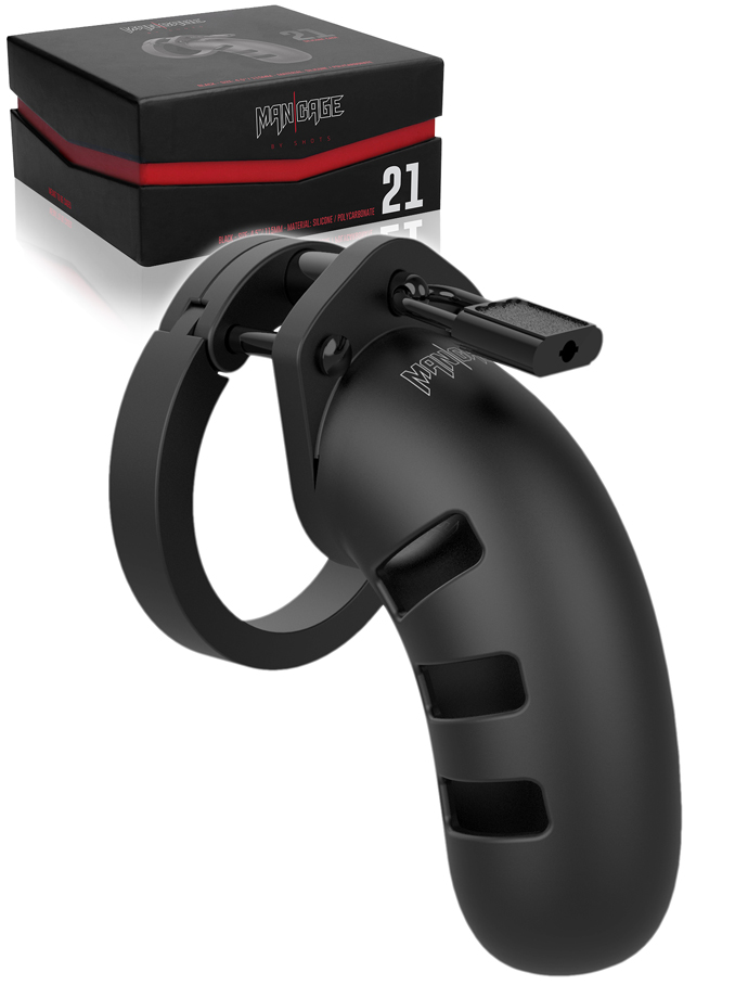 ManCage Model 21 Silicone - Black