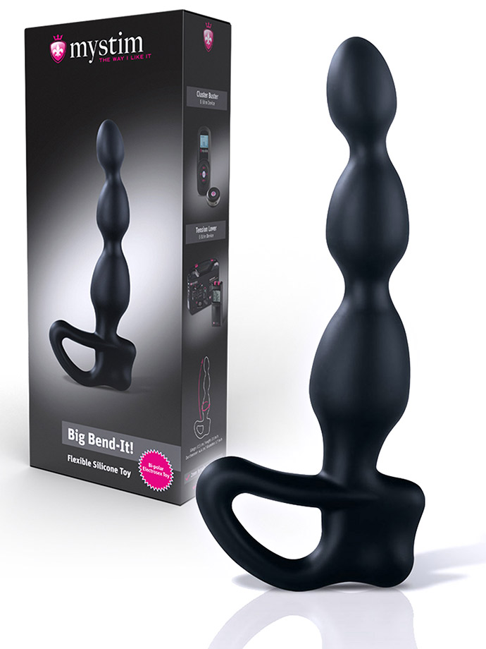 Mystim Big Bend-it! - Prostata Stimulator mit Reizstrom