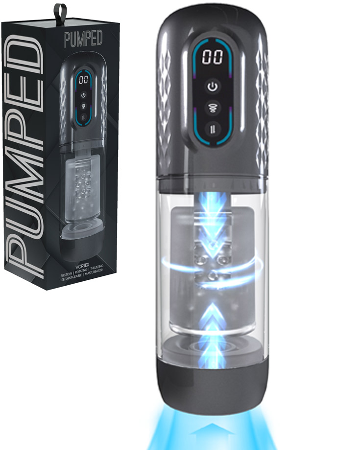 Pumped - Vortex - Suction Rotation and Thrusting Masturbator