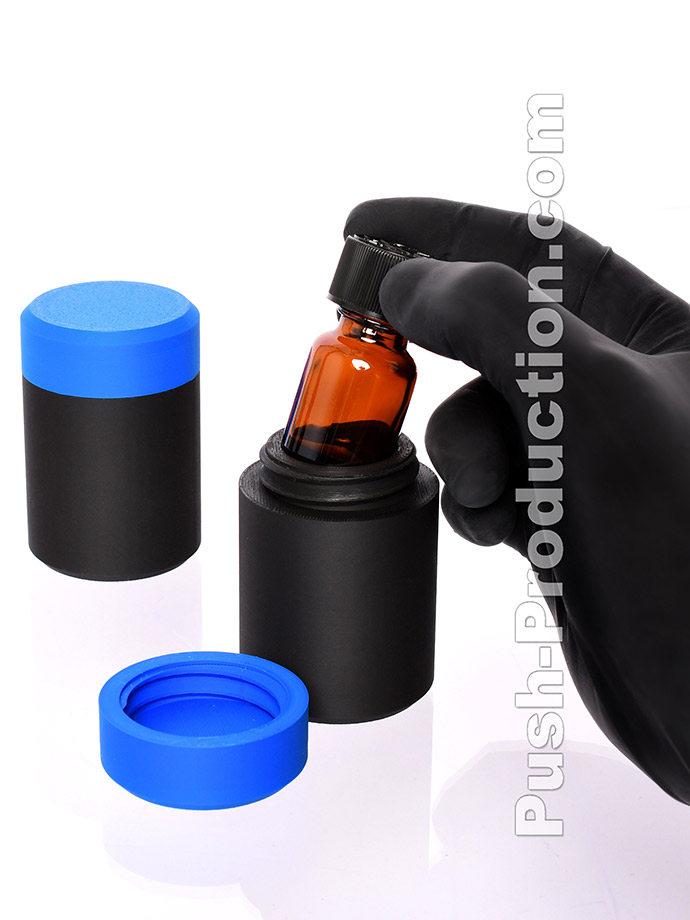Poppers Keeper Small - Black/Blue