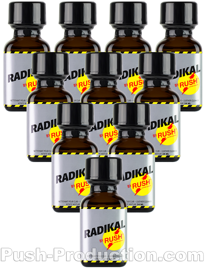 10 x RADIKAL RUSH big square bottle - PACK