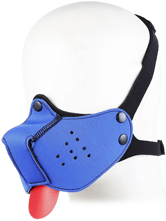 Puppy Play Neoprene Muzzle - Blue