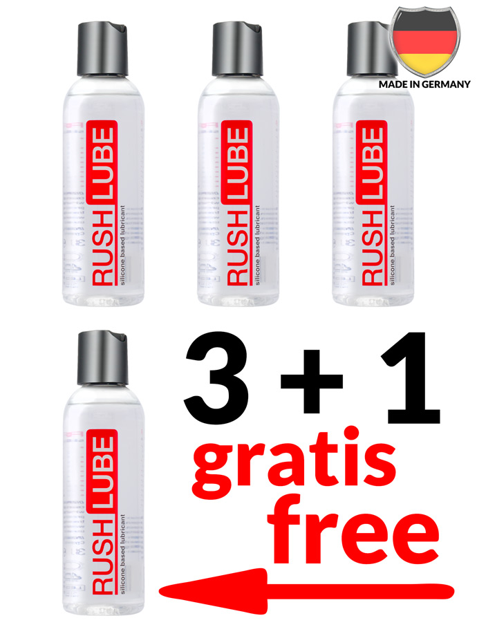 3 + 1 Rush Lube Silicone Pack