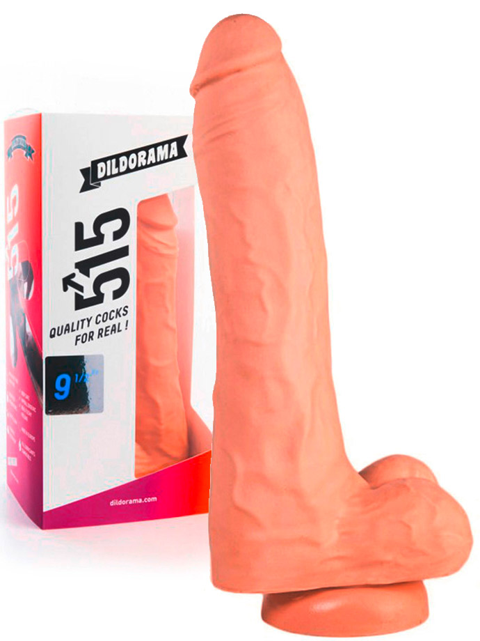 Dildorama 515 line 9.5 inch Suction - Flesh