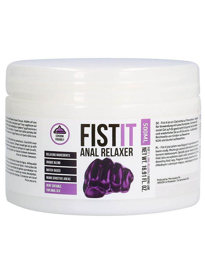 FISTIT Anal Relaxer Lube 500 ml - Jar