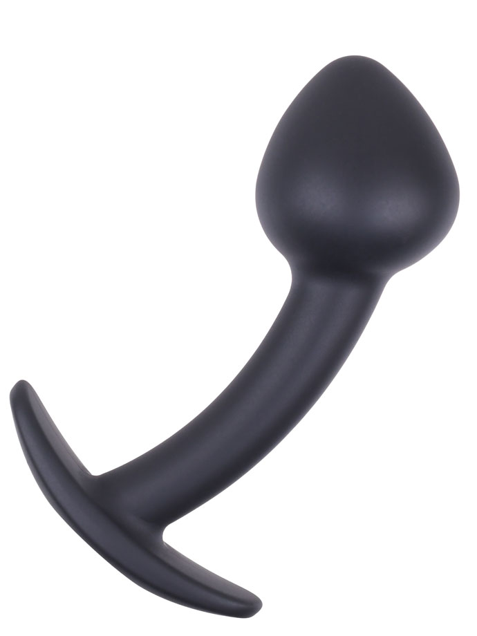 Small Curved Silicone Anal Plug