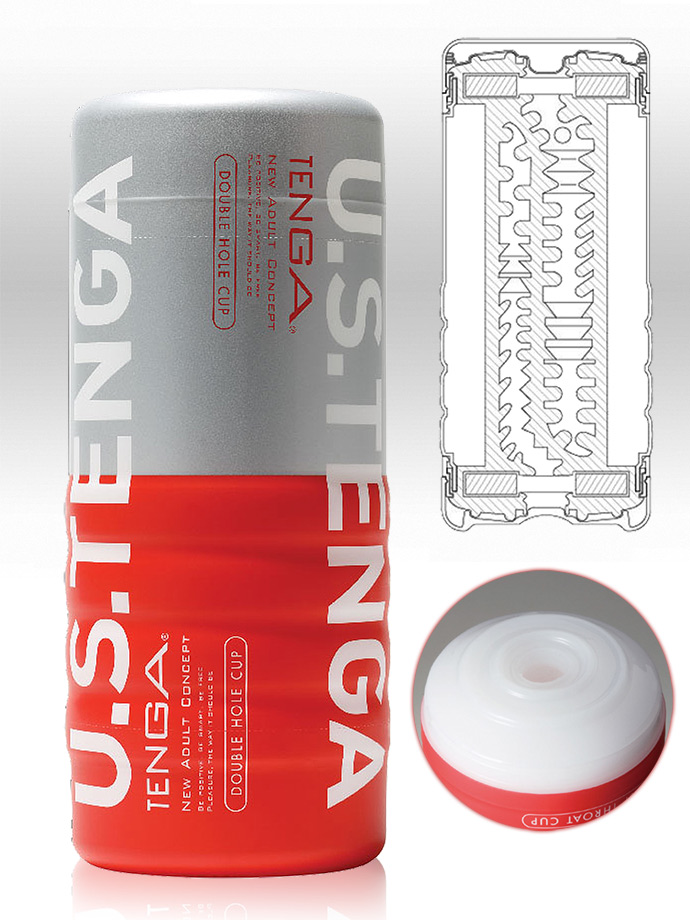 Tenga - Double Hole Cup US Masturbator