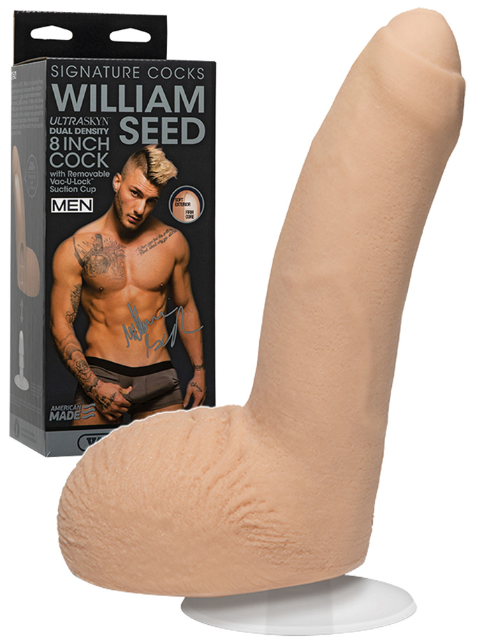 Signature Cocks - William Seed 8 inch Cock