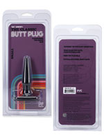 Classic Butt Plug - small black