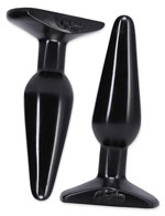 Classic Butt Plug - medium black