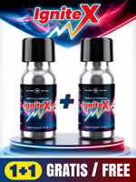 1 + 1 FREE IGNITE X ALUMINIUM small