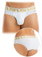 Meander Brief - White