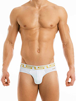 Meander Brief - White