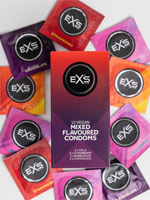 EXS - Mixed Flavoured Condoms - 12 St�ck