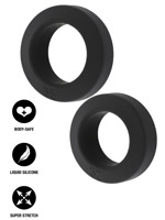 Extreme Double Stackers Cockring Set Large