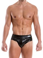 Leather Bottomless - Black