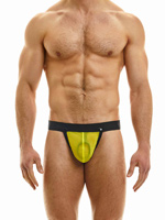 C-Ring Pleasure Thong - Gelb