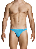 Micro Knit Low Cut Brief - Blau