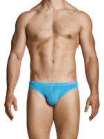 Micro Knit Brief - Blau