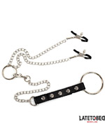 Nipple Clamps with Penis Ring