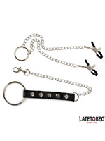 Nipple Clamps with Penis Ring